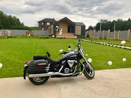 2012 Yamaha XVS950, чёрный, 600000 рублей, вид 1