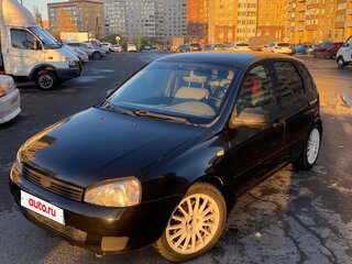 2010 Lada (ВАЗ) Kalina I, чёрный, 499000 рублей, вид 2