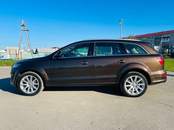 2014 Audi Q7 I (4L) Рестайлинг, коричневый, 3500000 рублей - вид 7