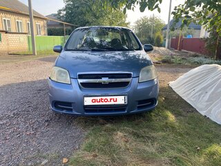 2007 Chevrolet Aveo I Рестайлинг, синий, 310000 рублей, вид 1