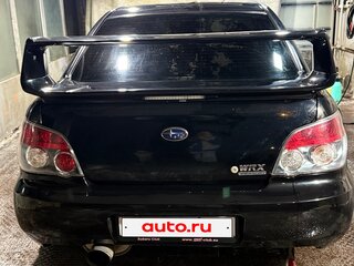 2006 Subaru Impreza WRX II Рестайлинг 2, чёрный, 1300000 рублей, вид 2