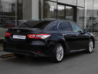 2018 Toyota Camry VIII (XV70), чёрный, 2998000 рублей, вид 5