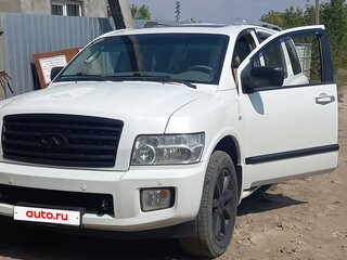 2008 Infiniti QX56 I Рестайлинг, белый, 1280000 рублей, вид 2