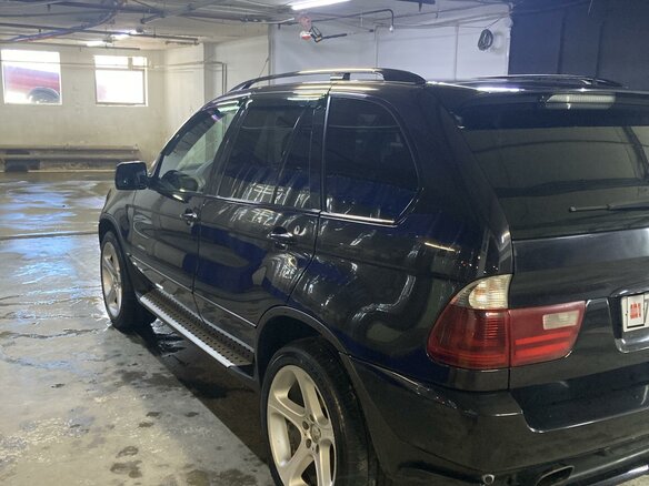 2003 BMW X5 4.6is I (E53), чёрный, 1750000 рублей - вид 6