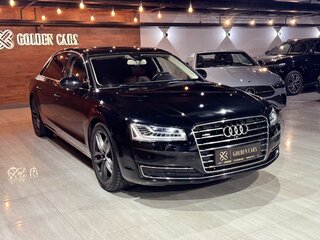 2016 Audi A8 Long III (D4) Рестайлинг, чёрный, 2800000 рублей, вид 3
