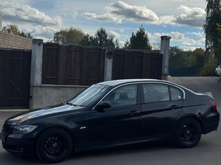 2007 BMW 3 серии 325i V (E90/E91/E92/E93), чёрный, 745000 рублей, вид 4