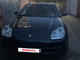 2006 Porsche Cayenne I (955), чёрный, 1600000 рублей, вид 5