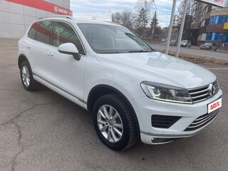 2015 Volkswagen Touareg II Рестайлинг, белый, 3200000 рублей, вид 3