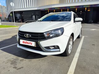 2020 Lada (ВАЗ) Vesta SW I, белый, 975000 рублей, вид 1