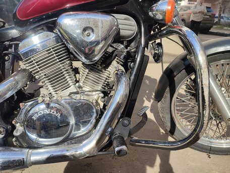1995 Honda Steed 400, чёрный, 300000 рублей, вид 3