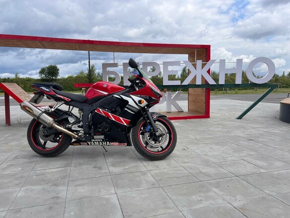 2003 Yamaha YZF-R6, пурпурный, 650000 рублей - вид 16