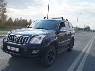 2007 Toyota Land Cruiser Prado 120 Series Рестайлинг, чёрный, 2490000 рублей, вид 1