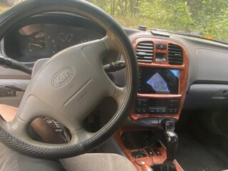 2002 Kia Magentis I, чёрный, 200000 рублей, вид 5