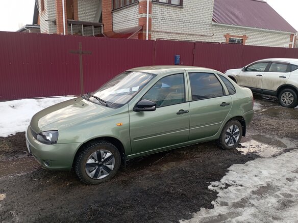 2008 Lada (ВАЗ) Kalina I, зелёный, 340000 рублей - вид 13