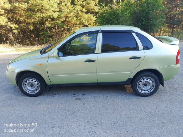 2006 Lada (ВАЗ) Kalina I, зелёный, 250000 рублей - вид 14