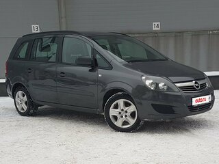 2012 Opel Zafira B Рестайлинг, серый, 770000 рублей, вид 4