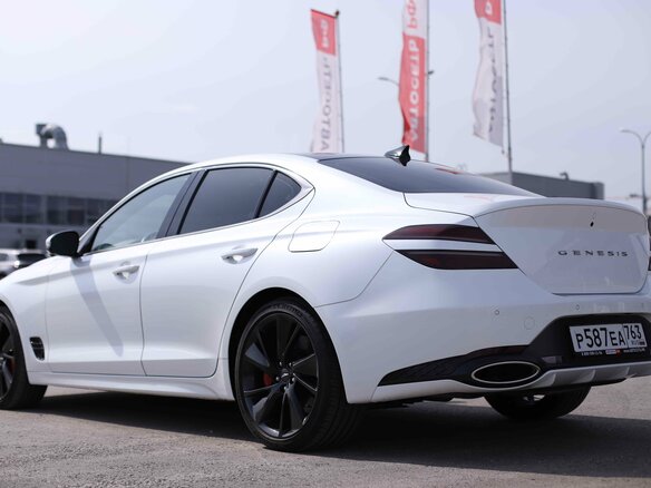 2021 Genesis G70 I Рестайлинг, белый, 3640000 рублей - вид 6