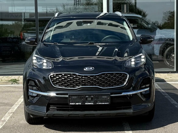 2019 Kia Sportage IV Рестайлинг, чёрный - вид 2