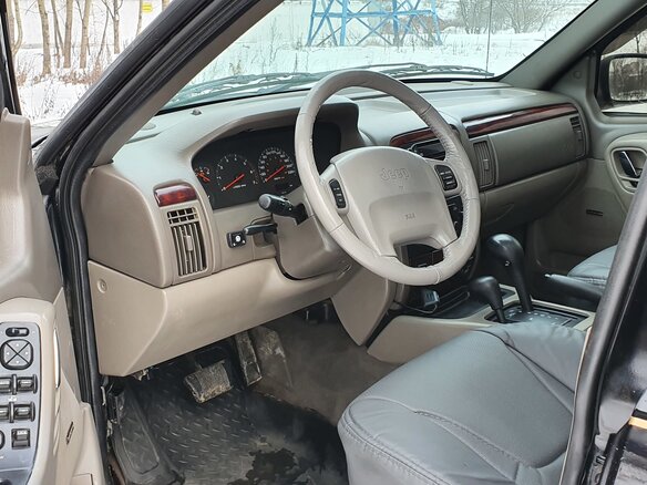 2000 Jeep Grand Cherokee II (WJ), чёрный - вид 5