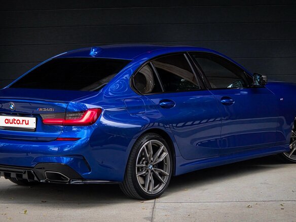 2020 BMW 3 серии M340i xDrive VII (G2x), синий, 4300000 рублей - вид 6