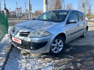2008 Renault Megane II Рестайлинг, серебристый, 370000 рублей, вид 1