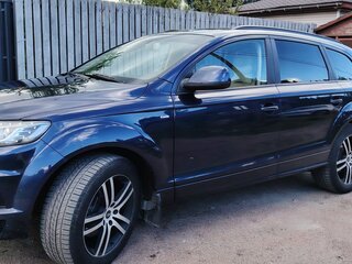 2013 Audi Q7 I (4L) Рестайлинг, синий, 2400000 рублей, вид 2