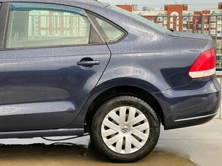 2012 Volkswagen Polo V, синий, 569000 рублей, вид 4