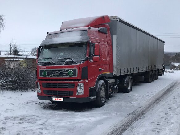 2007 Volvo FM, красный, 2900000 рублей