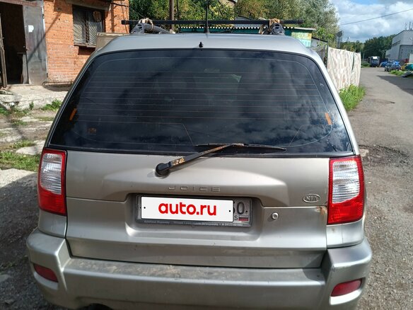 2001 Kia Joice, золотистый, 155000 рублей - вид 13