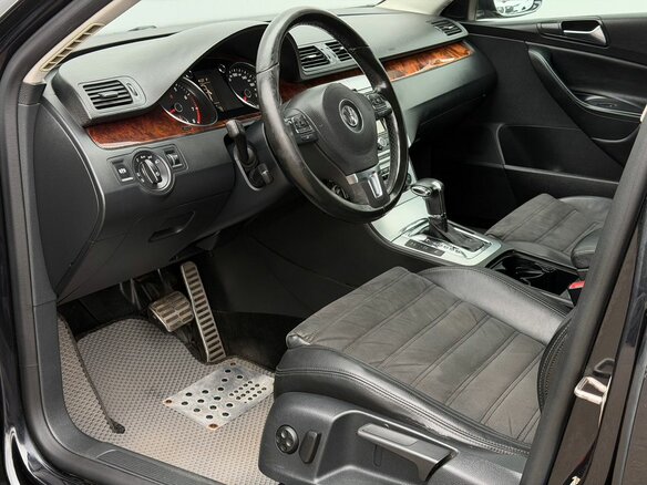 2010 Volkswagen Passat B6, чёрный - вид 7