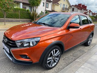 2018 Lada (ВАЗ) Vesta SW Cross I, оранжевый, 995000 рублей, вид 1