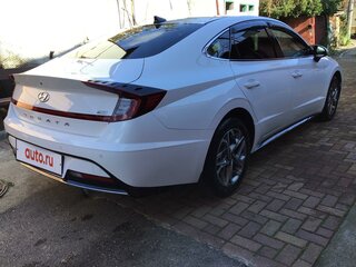 2021 Hyundai Sonata VIII (DN8), белый, 2550000 рублей, вид 4