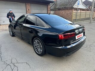 2016 Audi A6 IV (C7) Рестайлинг, чёрный, 1970000 рублей, вид 4