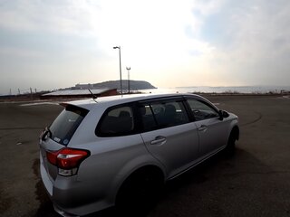 2016 Toyota Corolla Fielder XI (E160, E170, E180) Рестайлинг 1, серебристый, 1280000 рублей, вид 2