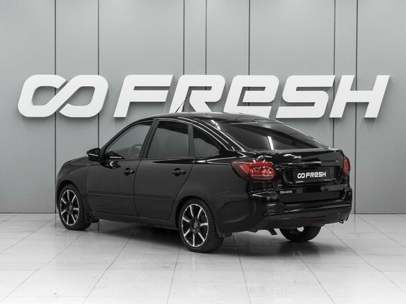 2024 Lada (ВАЗ) Granta I Рестайлинг, чёрный - вид 1