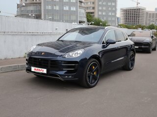 2015 Porsche Macan Turbo I, синий, 4800000 рублей, вид 1