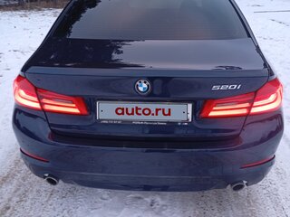 2018 BMW 5 серии 520i VII (G30/G31/G38), синий, 3100000 рублей, вид 3