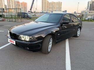 2001 BMW 5 серии 520i IV (E39) Рестайлинг, чёрный, 900000 рублей, вид 1