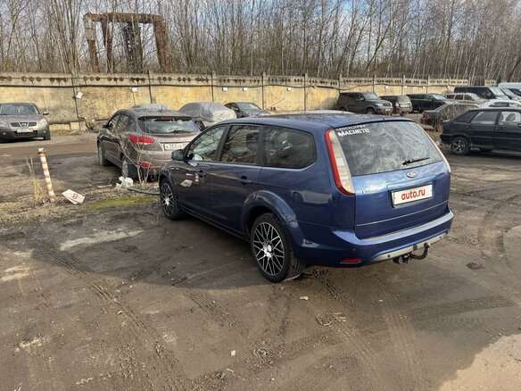 2008 Ford Focus II Рестайлинг, синий, 425000 рублей - вид 3