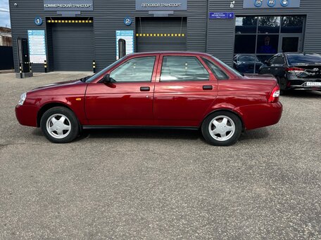 2007 Lada (ВАЗ) Priora I, красный, 320000 рублей, вид 4