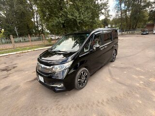 2016 Honda Stepwgn Spada V, чёрный, 1750000 рублей, вид 1