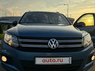 2013 Volkswagen Tiguan I Рестайлинг, синий, 1450000 рублей, вид 2