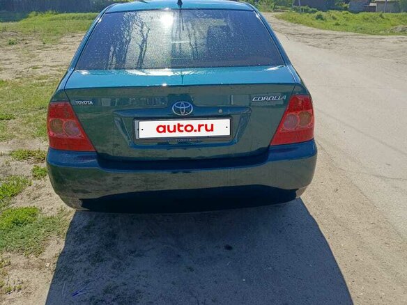 2005 Toyota Corolla IX (E120, E130) Рестайлинг, зелёный, 660000 рублей - вид 5