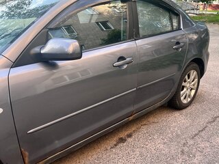 2007 Mazda 3 I (BK) Рестайлинг, серый, 394500 рублей, вид 4