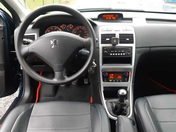 2007 Peugeot 307 I Рестайлинг, синий, 540000 рублей - вид 5