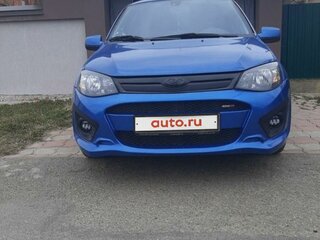 2017 Lada (ВАЗ) Kalina Sport II, синий, 850000 рублей, вид 4