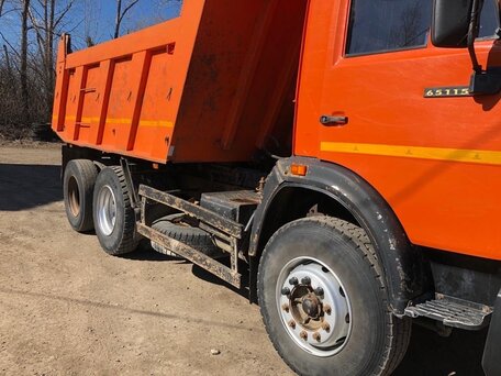 2012 КамАЗ 65115, оранжевый, 2000000 рублей, вид 4