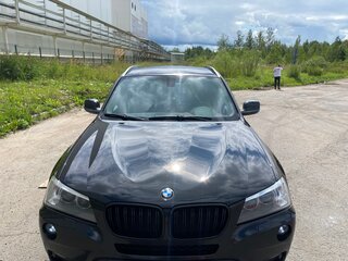 2014 BMW X3 28i xDrive II (F25), чёрный, 2050000 рублей, вид 2