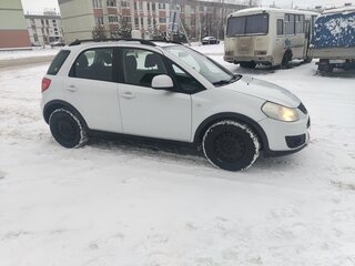 2010 Suzuki SX4 I (Classic) Рестайлинг, белый, 520000 рублей, вид 4