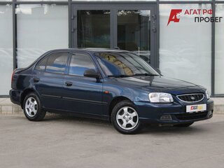 2008 Hyundai Accent ТагАЗ II, синий, 464000 рублей, вид 3